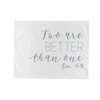 DaySpring Wedding Pillowcases-Two are Better Than One