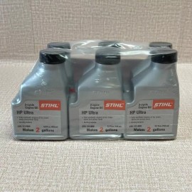 STIHL 0781 313 8006 HP Ultra 2 cycle Oil 5.2 fl. oz MAKES 2 GALLONS (pack of 6 )