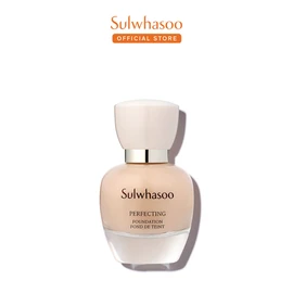 Sulwhasoo [June] Perfecting Foundation 35ml SPF17, No. 21W Warm Beige / 설화수 [6월]퍼펙팅 파운데이션 35ml SPF17, 21W호 웜 베이지