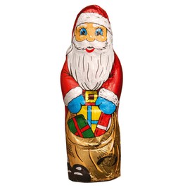 Rosengarten Milk Santa Claus in Tanniol Paper (50 g) - Organic