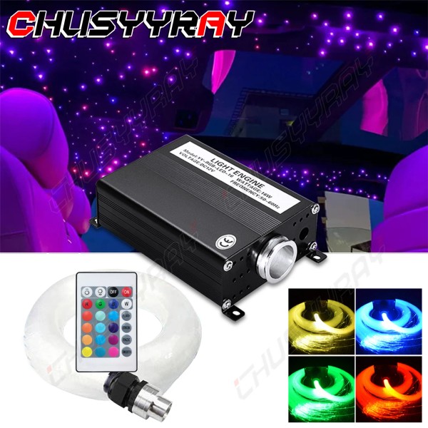CHUSYYRAY 12V DIY Audio Fiber Optic Star Light kit For
