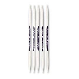 Prym Ergonomische Zweipunkt-Stricknadeln / Nadeln, Kunststoff, 7 mm, 20 cm Länge, Mehrfarbig, 5 Stück