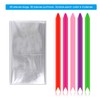 Kolewo4ever 40pcs Clear Cellophane Bags Pull Bow Set 20 pcs