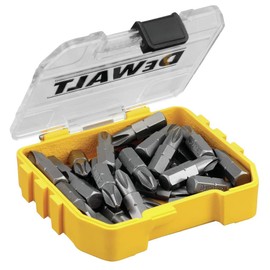 DEWALT Screwdriver Set, Phillips #2, 1-Inch, 30-Piece (DWAF2002B30) , Yellow