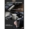 Pure Titanium Travel Kettle, 380ML Portable Electric Kettle, 12 Temp