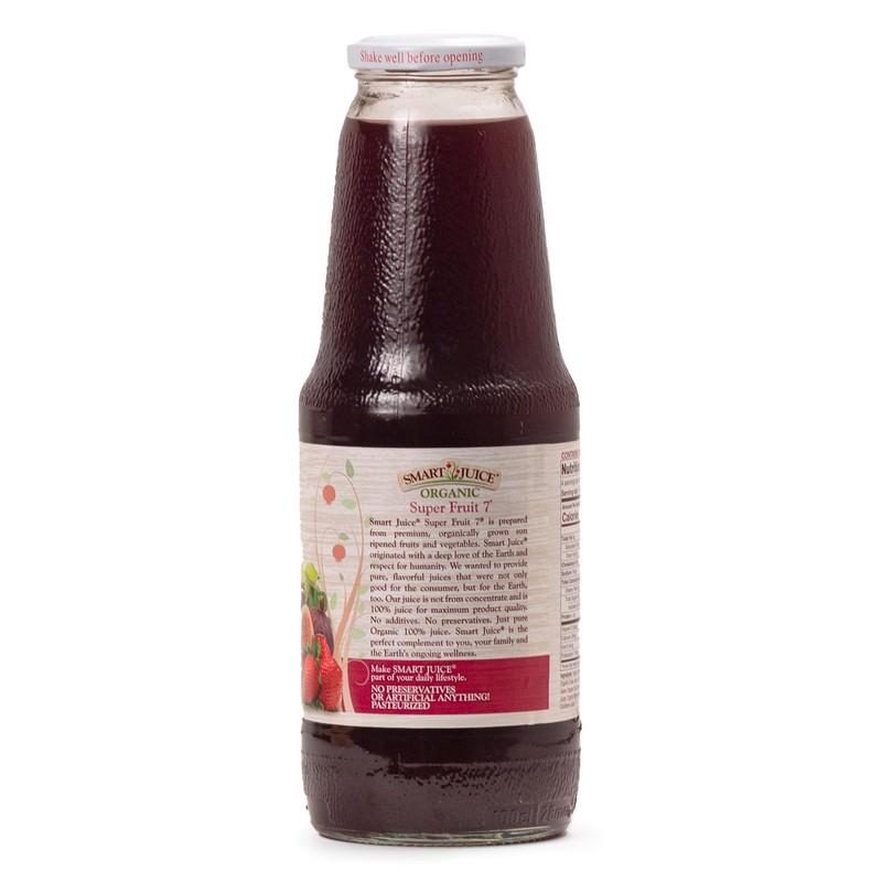 Smart Juice Super Fruit 7 Organic Juice - 33.8 fl