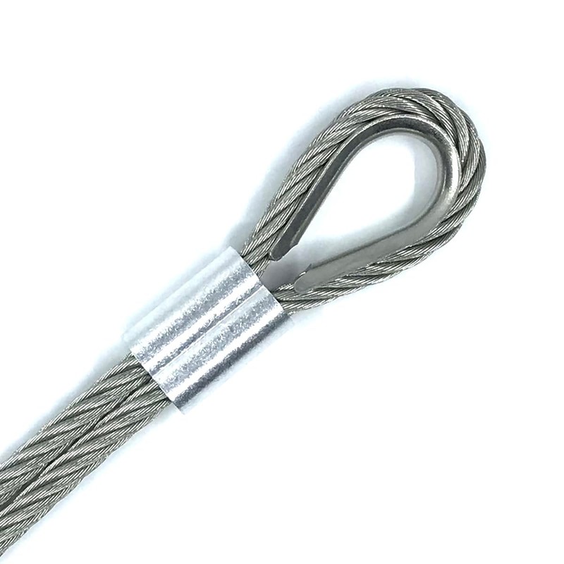 HEVERP - 22 dedales de acero inoxidable M6 para cuerda