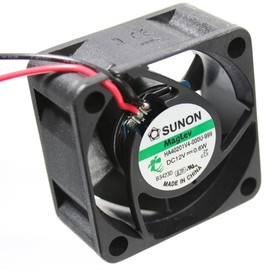 kessler-electronic HA40201V4-1000U-A99 Sunon Axial Fan 40 x 40 x 20 mm 12 V = 9.34 m³/h 12.3 dBA + Data Sheet as QR Code