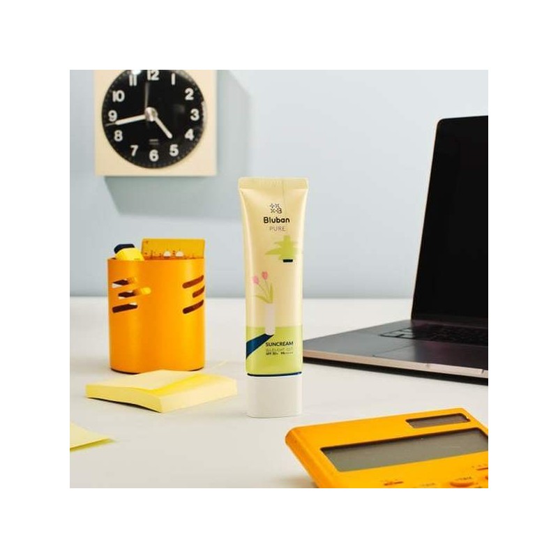 (블루반)퓨어 선크림 50ml SPF50+ PA++++ / 자외선+블루라이트차단 (Blueban) Pure Sunscreen