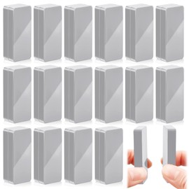 32 Pieces Outdoor Curtain Weights Heavy Outdoor Waterproof Curtain Magnets Flag Weight Magnetic Weight for Home Decor Shower Outside Curtains Tablecloth Flag Tablecloth to Stop Wind (Gray)