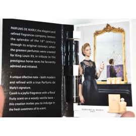 Parfums De Marly Cassili EDP Perfume Carded Sample Spray 0.04 oz / 1.2ml