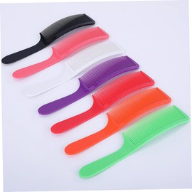 TOVINANNA 6pcs Professional Hairdressing Combs S-shape Curved Styling Tools for Salon Use Smooth Detangle Hair Suitable for Wet Dry Hair for Men Women Boys and Girls