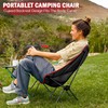 Thallike Ultralight Camping Chair, Portable Folding Backpacking Chair, Compact Camping