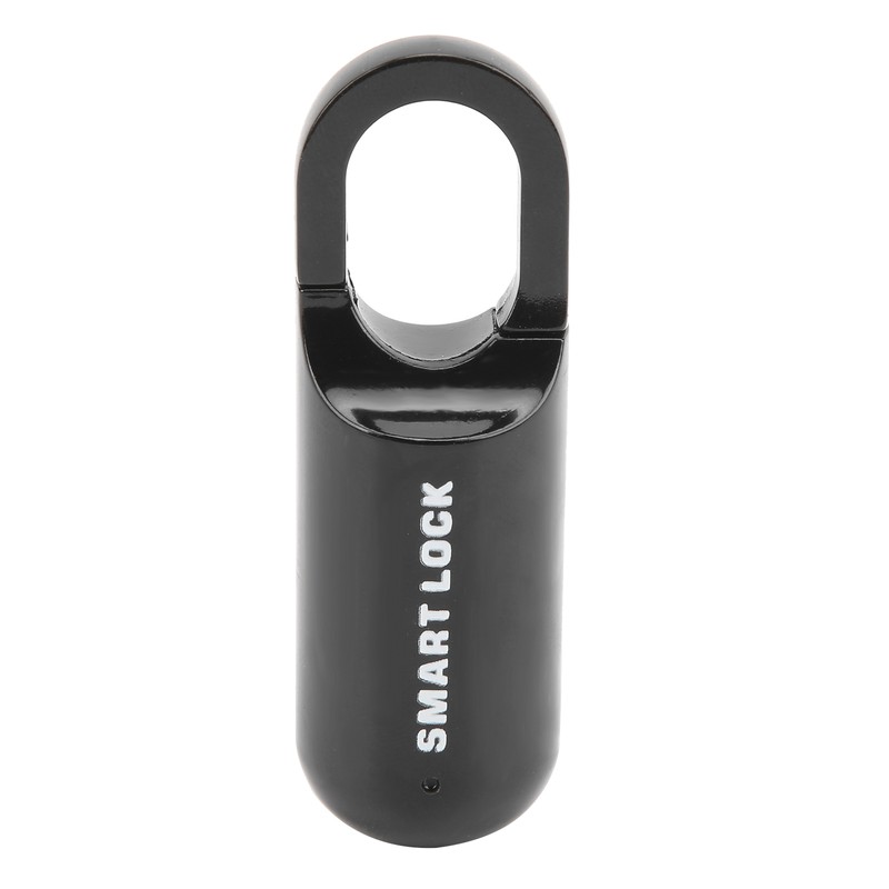 Fingerprint Lock AntiTheft Security USB Rechargeable Thumbprint Padlock for Luggage