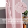 DWCN Blackout Curtains with Tiebacks for Small Window Privacy, Thermal