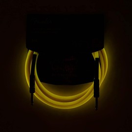 Fender® Glow in the Dark Instrument Cable 3 m Orange