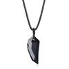 COAI Unisex Surfer Chain Sharpener Pendant Obsidian