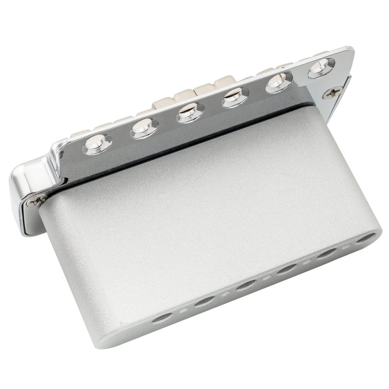 Musiclily Ultra 52.5mm(2-1/16 inch) Full Solid Steel Push-in Style Tremolo