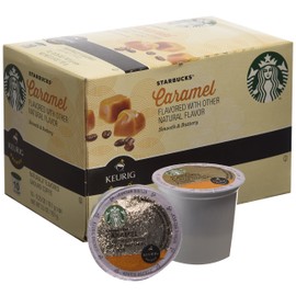 Starbucks Caramel Coffee K-Cup Portion Pack for Keurig K-Cup Brewers, 10 Count