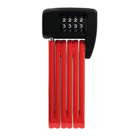 ABUS BORDO LITE MINI 6055C Bicycle Key & Lock, Theft Approach System 23.6 inches (60 cm), Red, Dial Type