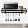 JAYGOVAN 21" Hanging Pot Rack, Pot and Pan Organizer Wall
