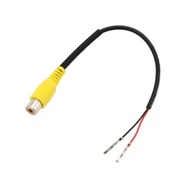 Be In Your Mind 1 x Car Camera Input RCA Cable Compatible with Ford Sync 2 Sync 3 Compatible with Fiesta Mk7 Compatible with Focus Mk3 Rear RCA Cable