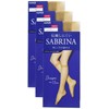 Gunze SBS520 Women's Short Stockings, Sabrina, 3 Pairs Set, Shape,