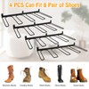 XLSXEXCL 4 Pack Boot Rack Wader Hangers Wall Mount Holds