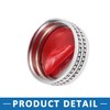 A ABSOPRO Car Bling Multimedia Knob Cover Interior Trim Decals