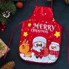 Qpout 2 Pack Christmas Aprons for Women Men, Funny Christmas