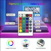 Valletock USB LED Strip with Remote Control, 16 Colours Dimmable,