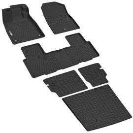 XINSHANGXIU Floor Mats & Cargo Liner for 2026 Honda Passport,TPE All Weather Protection Slush Floor Liner for 2026 Honda Passport Accessories(Trunk Mat+Backrest Mat+Floor Mat)