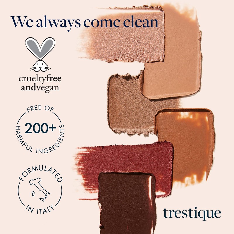 trestique Bronzer Stick, Refillable Contour Stick With Built-In Blending Brush,