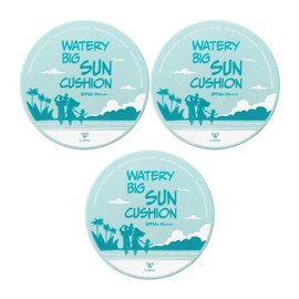 Lieno Moisture-rich Big Sun Cushion 25g (3 packs) / 리에노 수분 듬뿍 빅 선쿠션 25g 3개