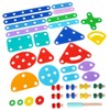 Kids Nut Combination Wooden Toy Building Tool Set for Interactive