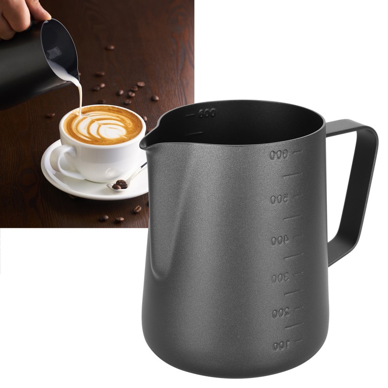 Frothing Cup Pitcher with Dual Scales Thicken Coffee Latte Art