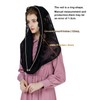 BEAUTELICATE Women's Mantilla Catholic Veil Lace Chapel Scarf Stole Headwear