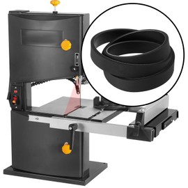 VGOL 2 STÜCKE Bandsäge Reifen Gummiband 611 Mm Kompatibel mit 9 Zoll Holzbearbeitungs-Bandsäge