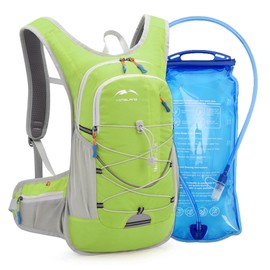 COSCOOA Tactical Hydration Pack Backpack Military Daypack Water Backpack with BPA Free Leak-Proof Water Bladder Military Daypack for Hiking, Running, Cycling, Hunting & Working Out