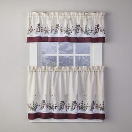 SKL Home by Saturday Knight Ltd. Winter Holiday 36 Inch Tier Pair in Multi