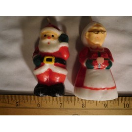 Mr. & Mrs. Claus Christmas Candles
