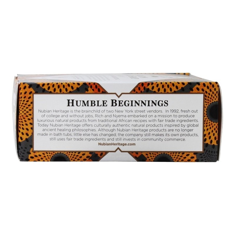 Nubian Heritage Soap Bar, African Black, 5 Ounce