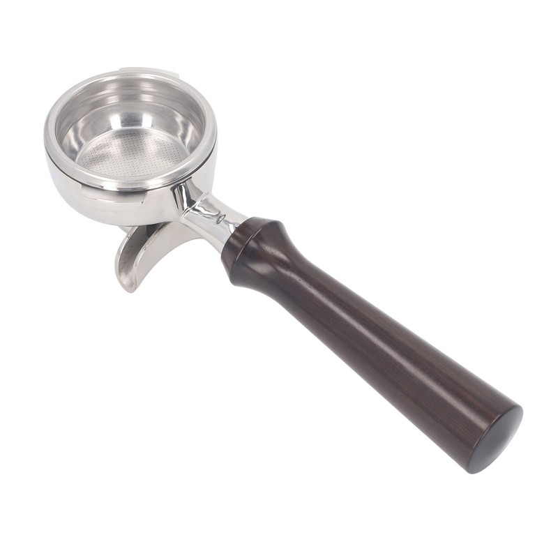 58mm Double Spouts Portafilter for Nuova Coffee Machines Stainless Steel