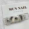 Heart Beam Nail Tips - Long Point / 하트빔 네일팁