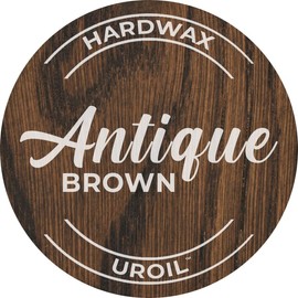 UnoCoat Hardwax Uroil Color Samples - Made in USA - Advanced Wood Grain Treatment for Indoor Applications, Urethane-Modified Hard Wax Oil, for Any Wood Species - 2 oz / 59 ml - Antique Brown