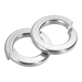 sourcing map Split Lock Washer, 5/8-Inch 304 Stainless Steel Spring Lock Washer 10pcs