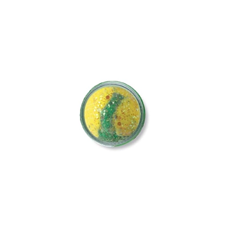 Berkley Powerbait Glow In The Dark Troutbait - Green/White Glow,