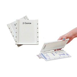 Magnetic Breastmilk Freeze Flat Trays - Breastpump Accessory to Freeze Breast Milk Storage Bags Flat (2oz Tray Set (2 or 4oz), for Motif)