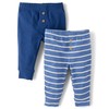Gymboree,Unisex Baby,Pull on Bottoms,Blue 2-Pack,6-9 Months