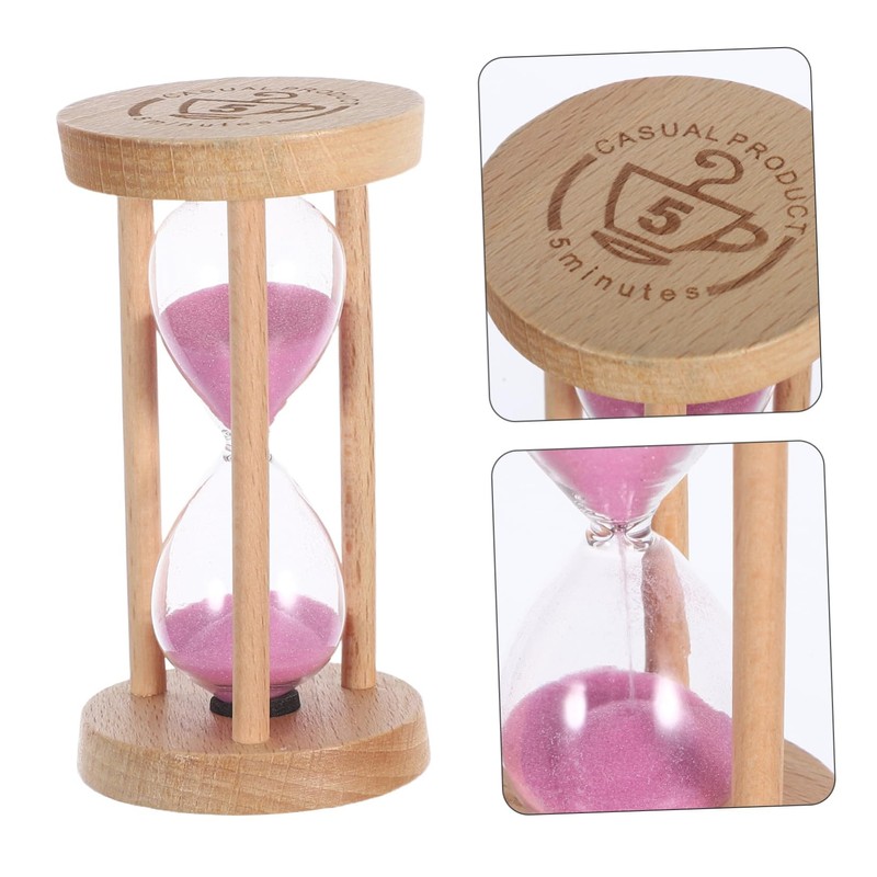 ULTECHNOVO Wooden Glass Timer Multifunctional Timer for Cooking Study and